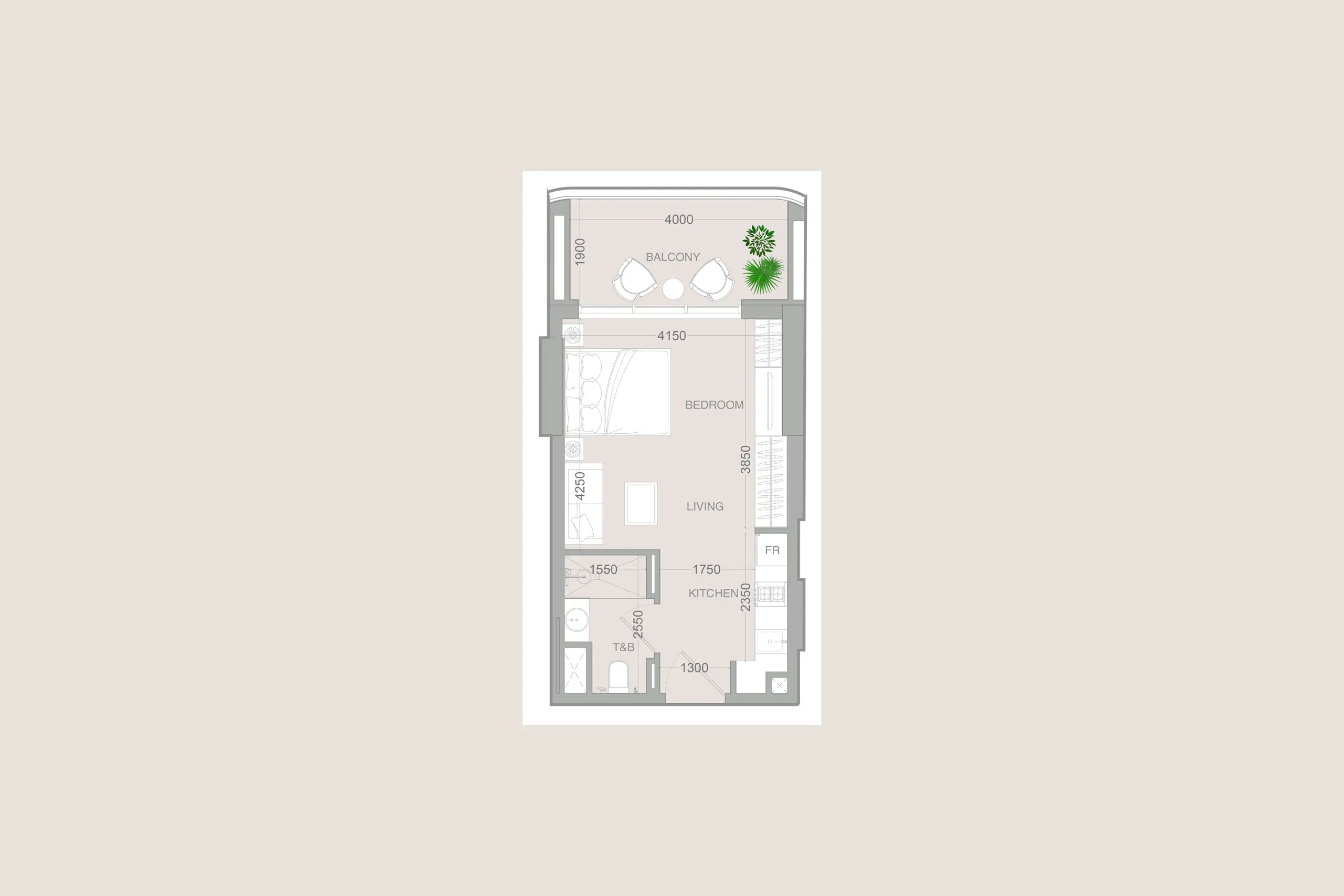 Alta V1ew Skyhomes in the Business Bay skyline