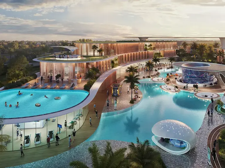 DAMAC Islands 2 clubhouse entrance