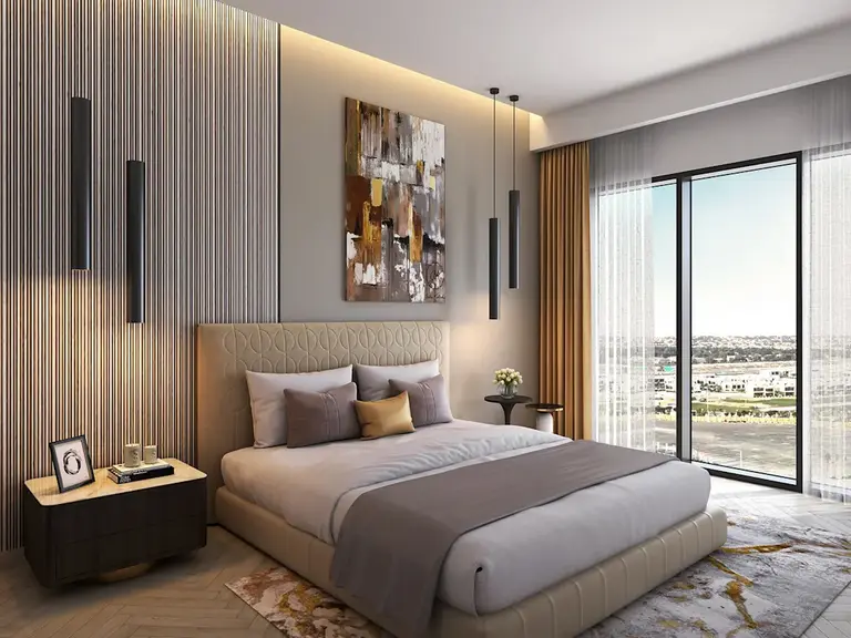 Golf Greens modern apartment interior
