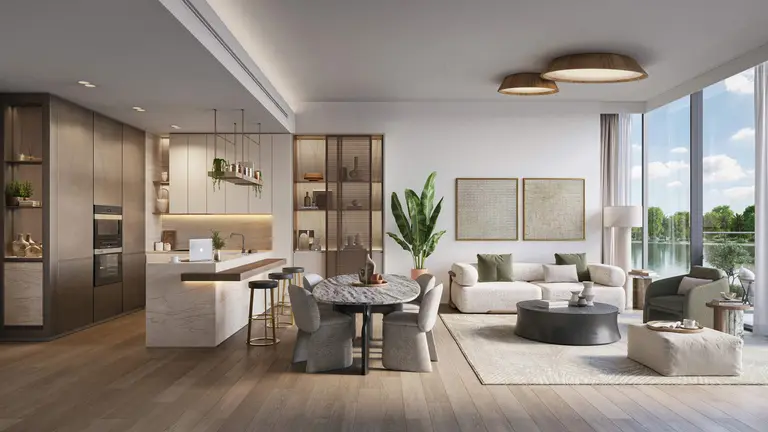 The Highgrove open-plan living room